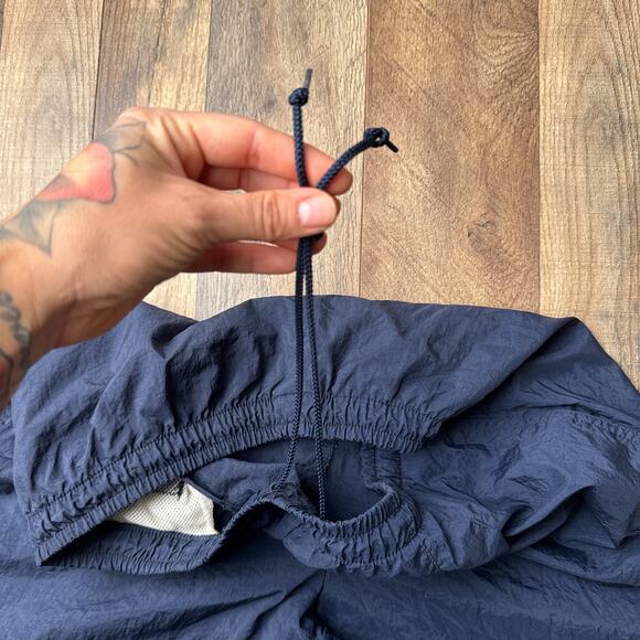 Vintage 90s‎ Nike Track Pants Men's Large Blue Athletic Training Fitness 5167 - Picture 9 of 14